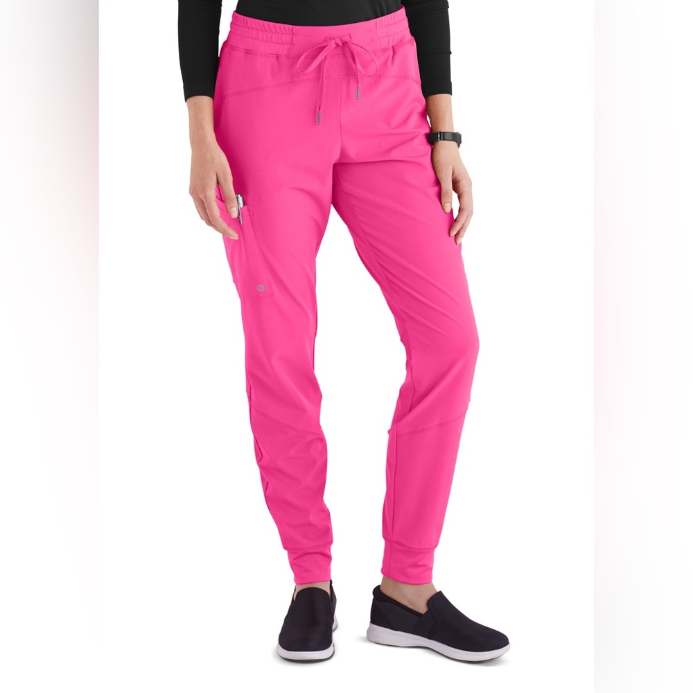 Barco One Boost 3 Pocket Low Rise Perforated Jogger Pants - size small petite